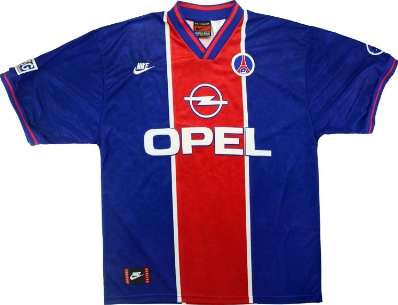 Camisa I PSG 1995 1996 Retro Home